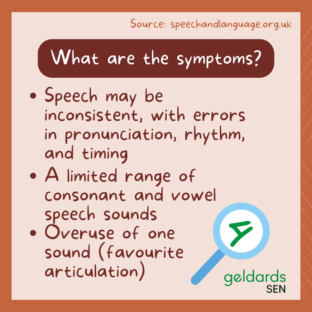 What is verbal dyspraxia?🤔 

We've provided a list of 4 key facts about verbal dyspraxia we think you should know!💙  

#GeldardsSEN #SEN #verbaldyspraxia #verbaldyspraxiaawareness