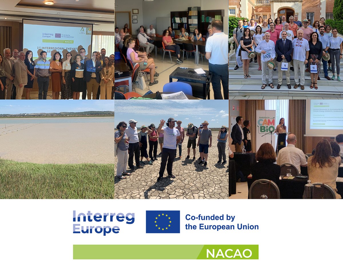 REDIAM_Oficial's tweet photo. 🌾🌊 #Andalucía lidera el proyecto Interreg Europe NACAO de lucha contra el #CambioClimatico.
¡Descubre más sobre este importante proyecto! 👉https://t.co/ikTjEJ1YTf
#OACC #interregeurope #NACAOproject #interregNACAO #bluecarbon #carbonoazul #offsettingemissions https://t.co/Ht00D4GECK