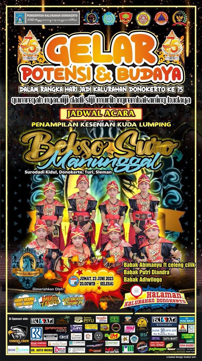 Malam ini lik…. 📍Kelurahan Donokerto