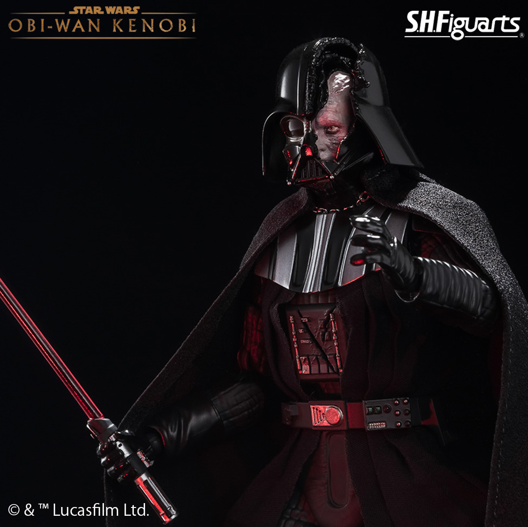 Star Wars: Obi-Wan Kenobi – S.H. Figuarts Darth Vader Preview #toyark #actionfigures toyark.com/2023/06/23/sta…