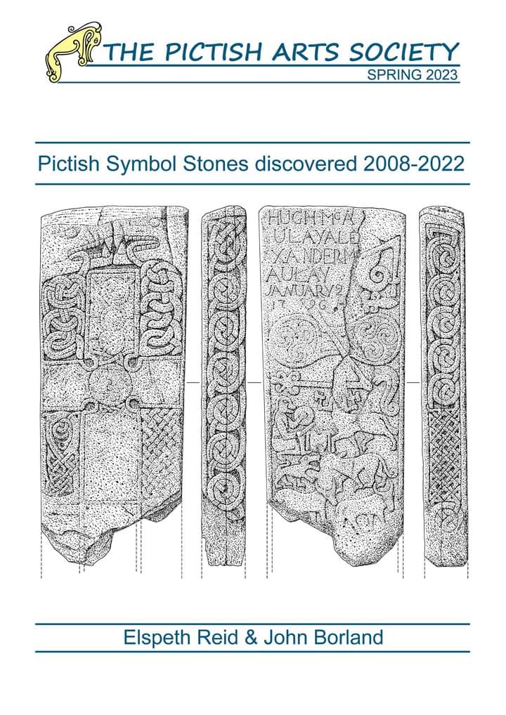 The Pictish Arts Society has just released a landmark illustrated catalogue, detailing all new Pictish Symbol Stones found between 2008-22. Required reading for anyone interested in #earlymedieval stone sculpture! See below for details on how to get your hands on one.