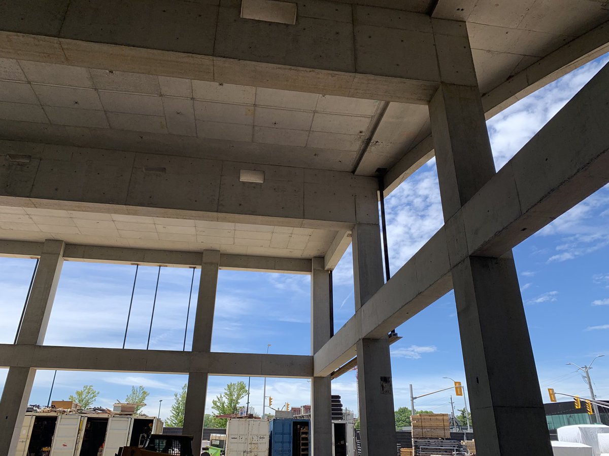 What a concrete job here at the University of Western Ontario! We are heading into the roof structural slab, and then we are onto the next job. Well done guys!