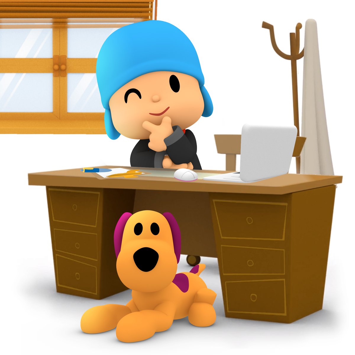 Can you imagine being able to bring your best friends to the office? 💙🐕