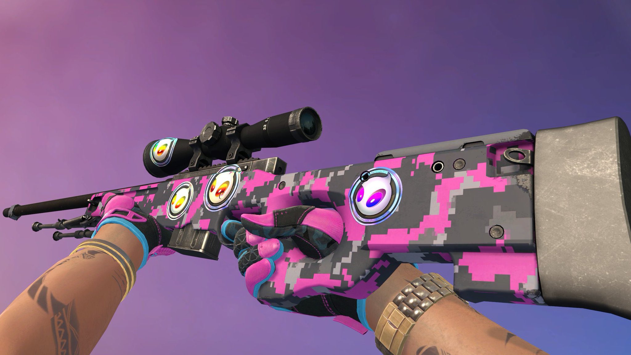 JabGG on Twitter Pattern Showcase 45 AUG Snake Pit FN (Pat