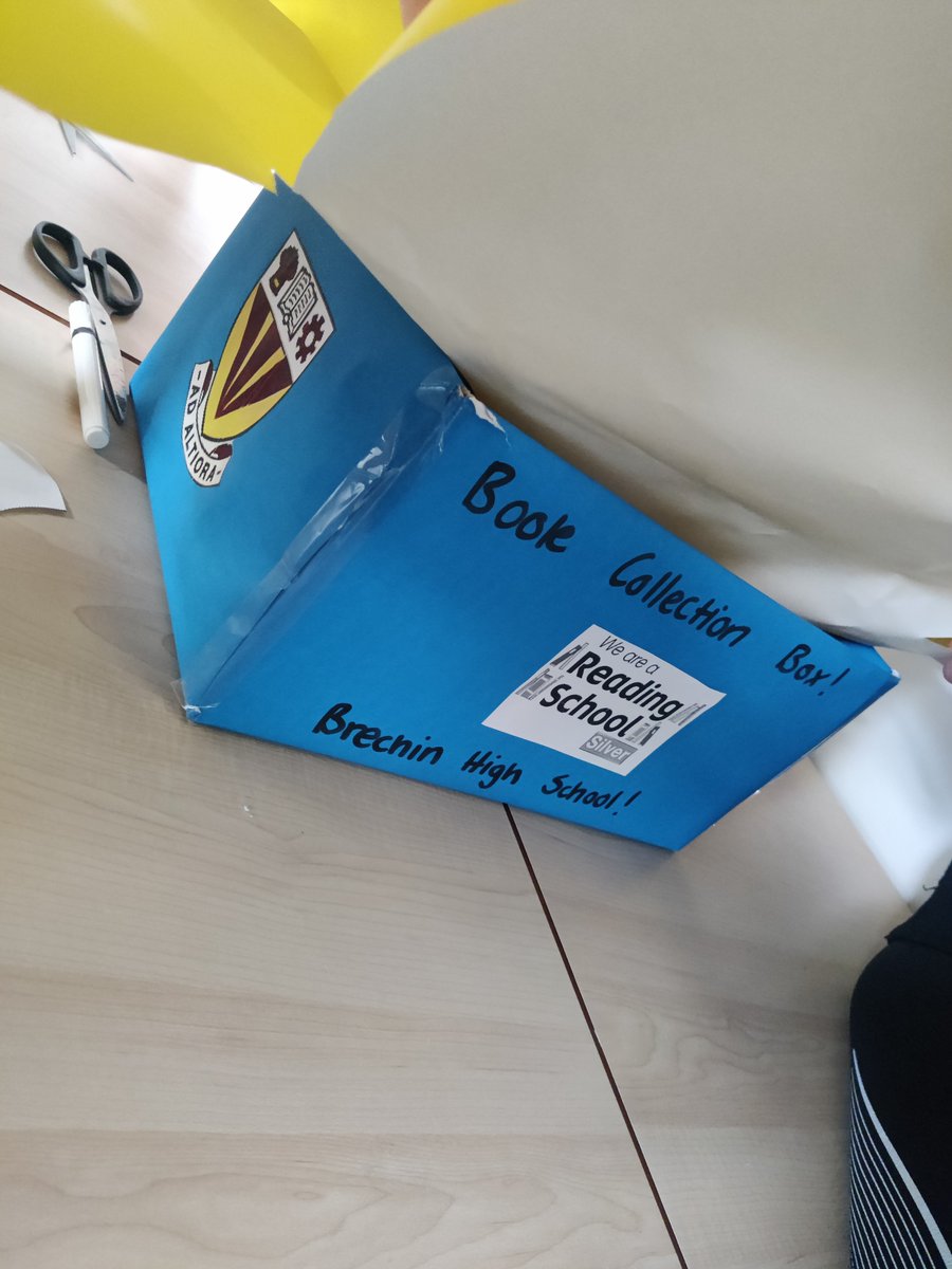 Sneaky peek at one of our book donation boxes, coming to a Brechin location near you very soon! These kind donations will be used to fill our mini community lending boxes as part of our Gold Reading School bid🥇 📚 #ThisIsBrechin