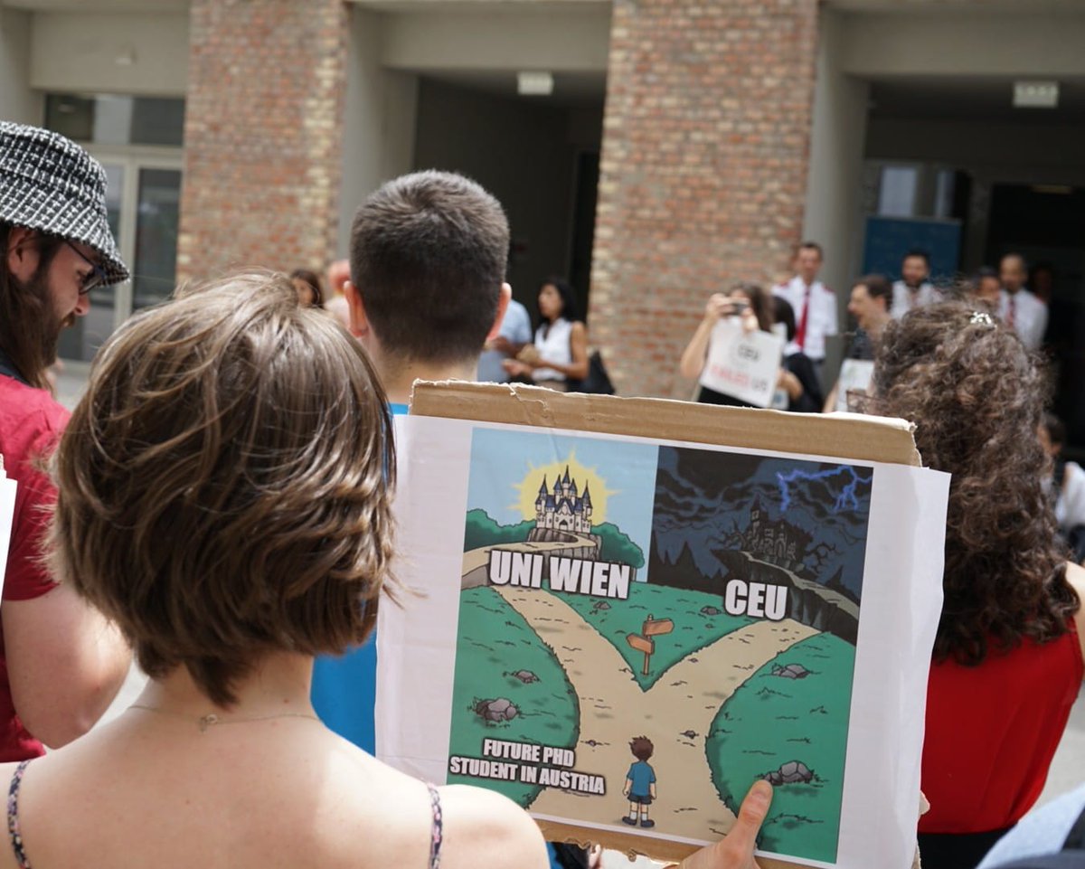 CEU Students Protest tweet media