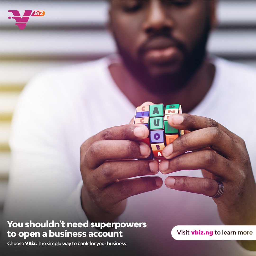 Say goodbye to the headaches of traditional banking and hello to the simplicity of VBiz. Join the many businesses already enjoying the benefits of VBiz and take the first step towards stress-free corporate banking. 
Visit vbiz.ng to get started.

#VBANK #VBiz