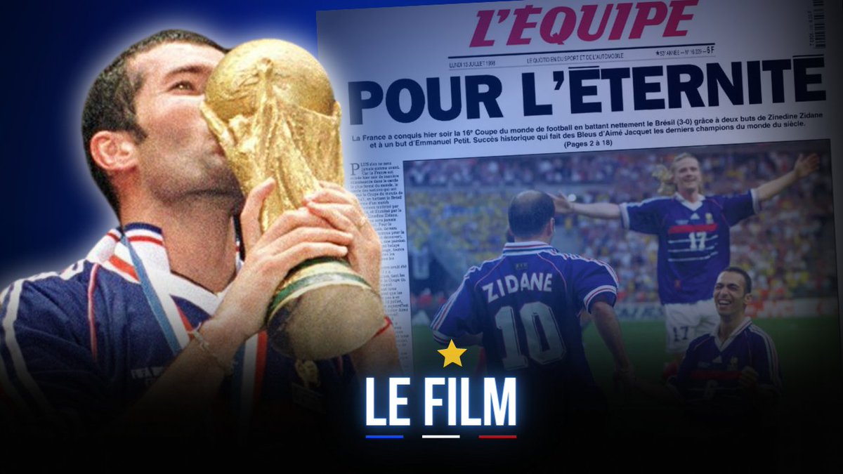 Messieurs dames, je vous présente le plus LONG épisode de l'histoire de la chaîne (42 minutes!!🥹)

Le film ultime de #France98, c'est par ici ⭐️🇫🇷
⤵️⤵️