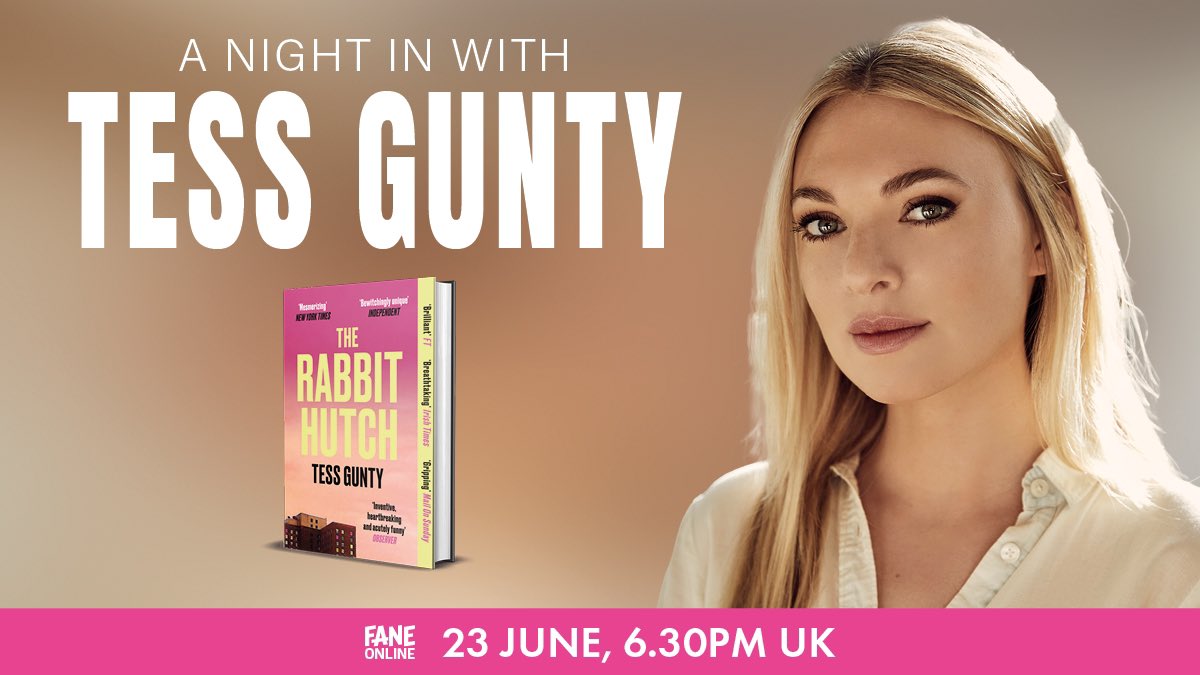 FaneProductions's tweet image. ✍️ An online obituary writer. 
🤫 A young mother with a secret. 
🐀 A woman waging a war against rodents...

Tonight at 6:30pm, join Tess Gunty &amp;amp; @HephzibahA as they explore the characters all searching for meaning in #TheRabbitHutch.

📝 Register FREE: fane.co.uk/tess-gunty