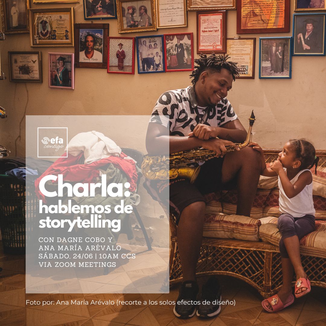 ¡Buen día! ¡Se juntó esta dupla! 🔥Mañana 24/06 10AM CCS, Dagne Cobo <a href="/kayoyando/">Dagne Cobo Buschbeck</a>  y Ana María Arévalo, brindan una charla GRATUITA en la que nos hablarán de storytelling y el arte de contar historias a través de la fotografía. ¡Apuntensen en el link! 

forms.gle/j9UNKjt4xyaoYW…