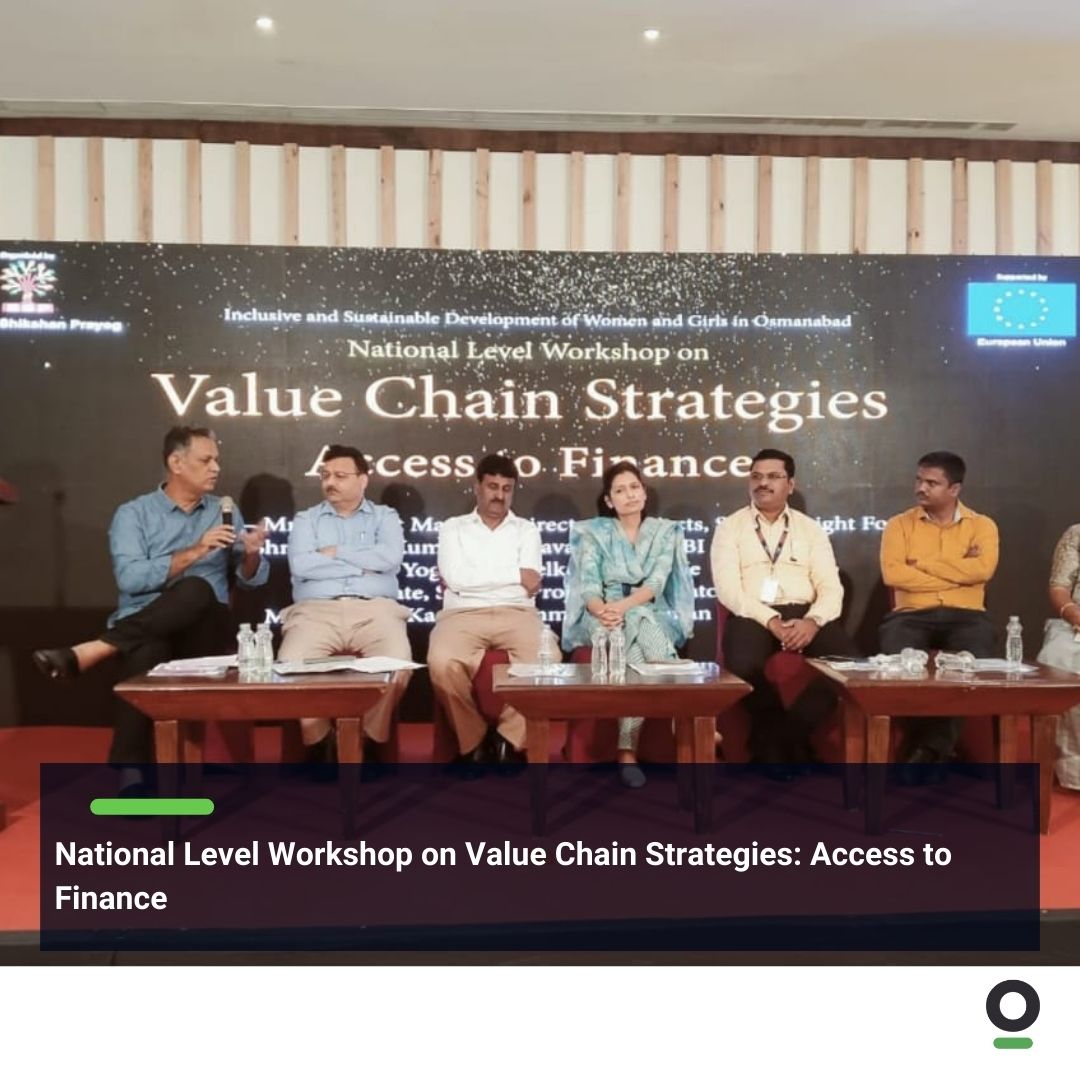 An incredible session on 'Access to Finance: Value Chain Strategies,'  moderated by Prashant Mandke, Director, Projects at Sobus saw participants from SIDBI, SBI, and Samunnati who shared their invaluable insights on empowering communities through financial inclusion.