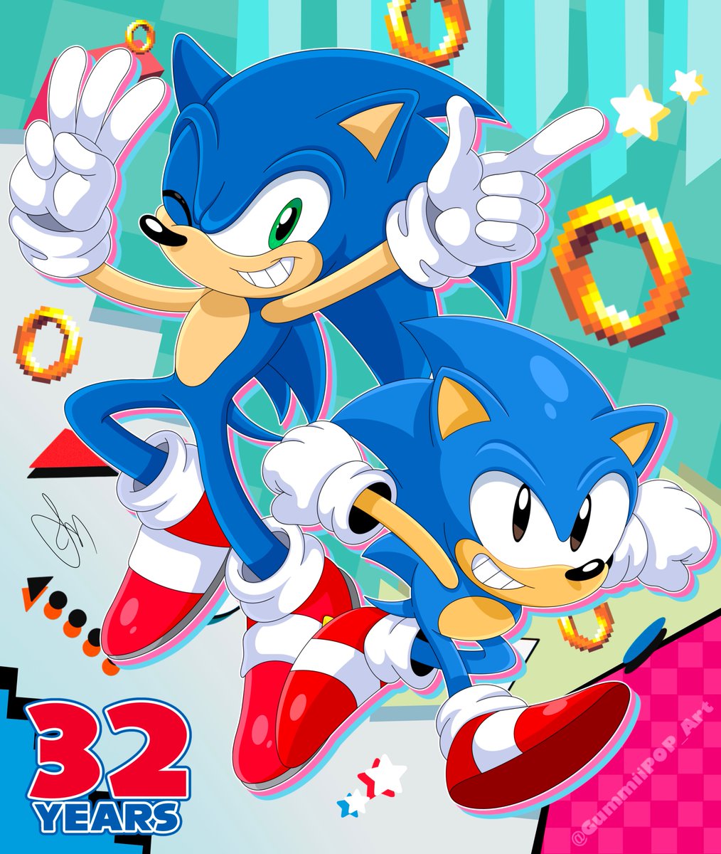 ✨💙~HAPPY 32ND BIRTHDAY SONIC~💙✨

/#SonicTheHedeghog #Sonic32nd
