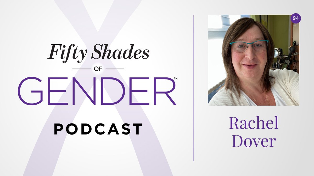Last month's episode of the #podcast, number 94, Esther has a conversation with Rachel Dover (she/her), who is a #transgender female.

fiftyshadesofgender.com/rachel-dover

#FiftyShadesofGender #50ShadesofGender

#trans