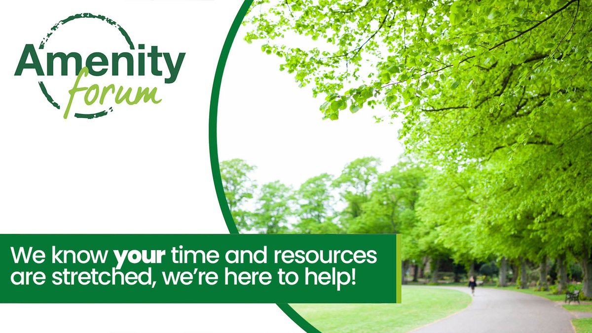 Time & resources stretched? Why not seek help from the Amenity Forum

With lots of resources available, chances are someone else has faced the same issues, we can provide you with technical advice & info

Find out more 
amenityforum.co.uk/membership/
📞 01926 650391

#AmenityForum