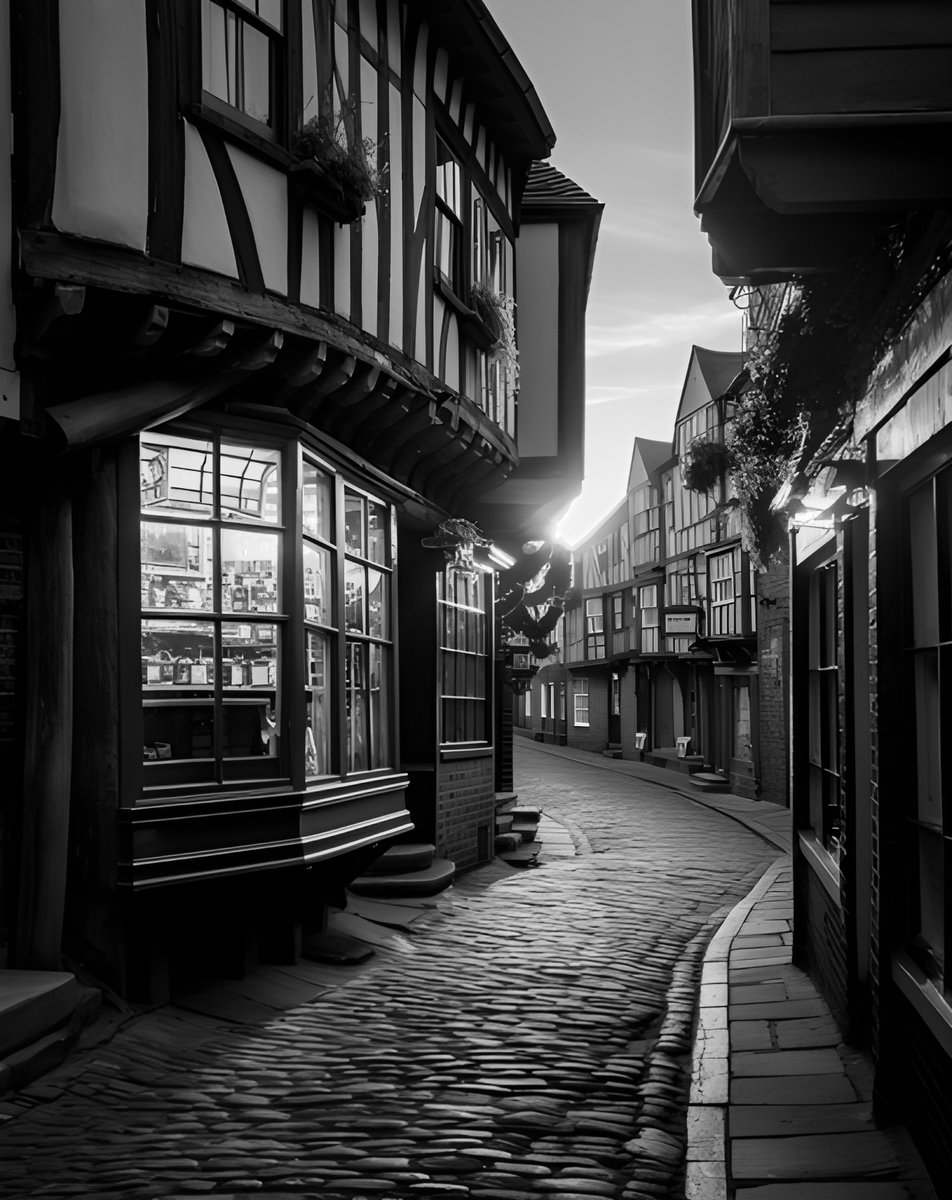 The Shambles, York  #bnw #bnwphotography #blackandwhite #blackandwhitephotography #monochrome