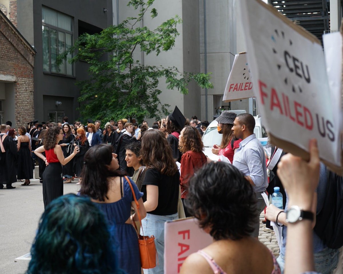 CEU Students Protest tweet media