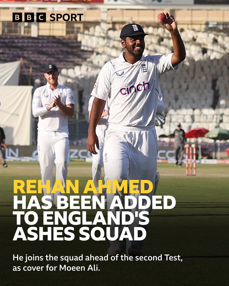 Test Match Special on Twitter "Rehan Ahmed will join up with the
