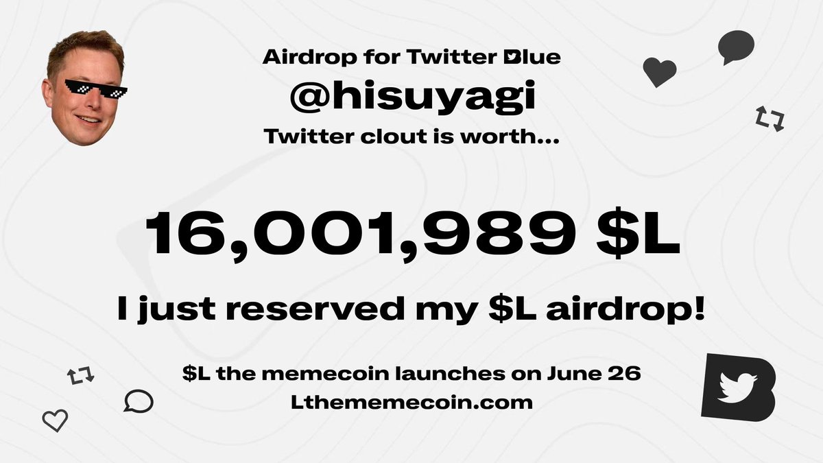 hisuyagi's tweet photo. We are $L 🍰☕️ @Lthememecoin https://t.co/PHYRCWHgyt