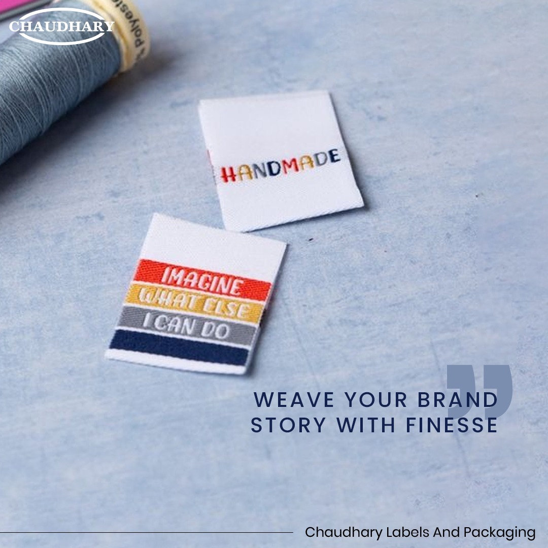 At Chaudhary Labels, we weave your brand story with every thread. Elevate your products with our exquisite woven labels.
For booking & more, contact us at 91-9818173939

#chaudharylabels #customprint #packaging #wovenlabels #goodquality