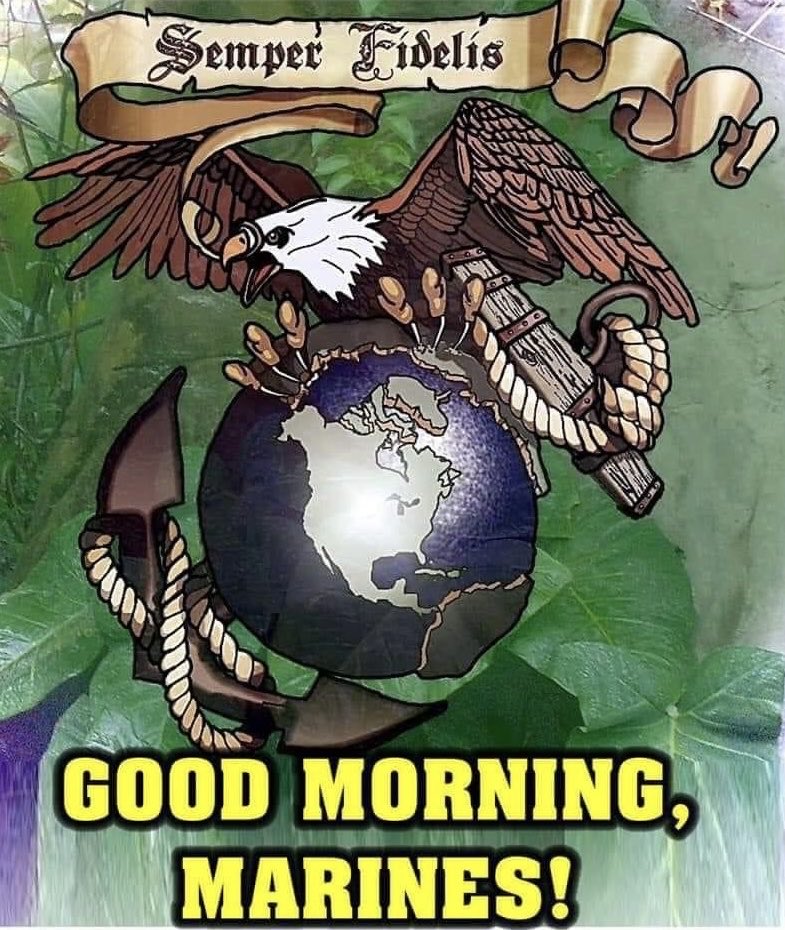 G’Morning #DevilDogs #Vets Coffee’s On 🌺