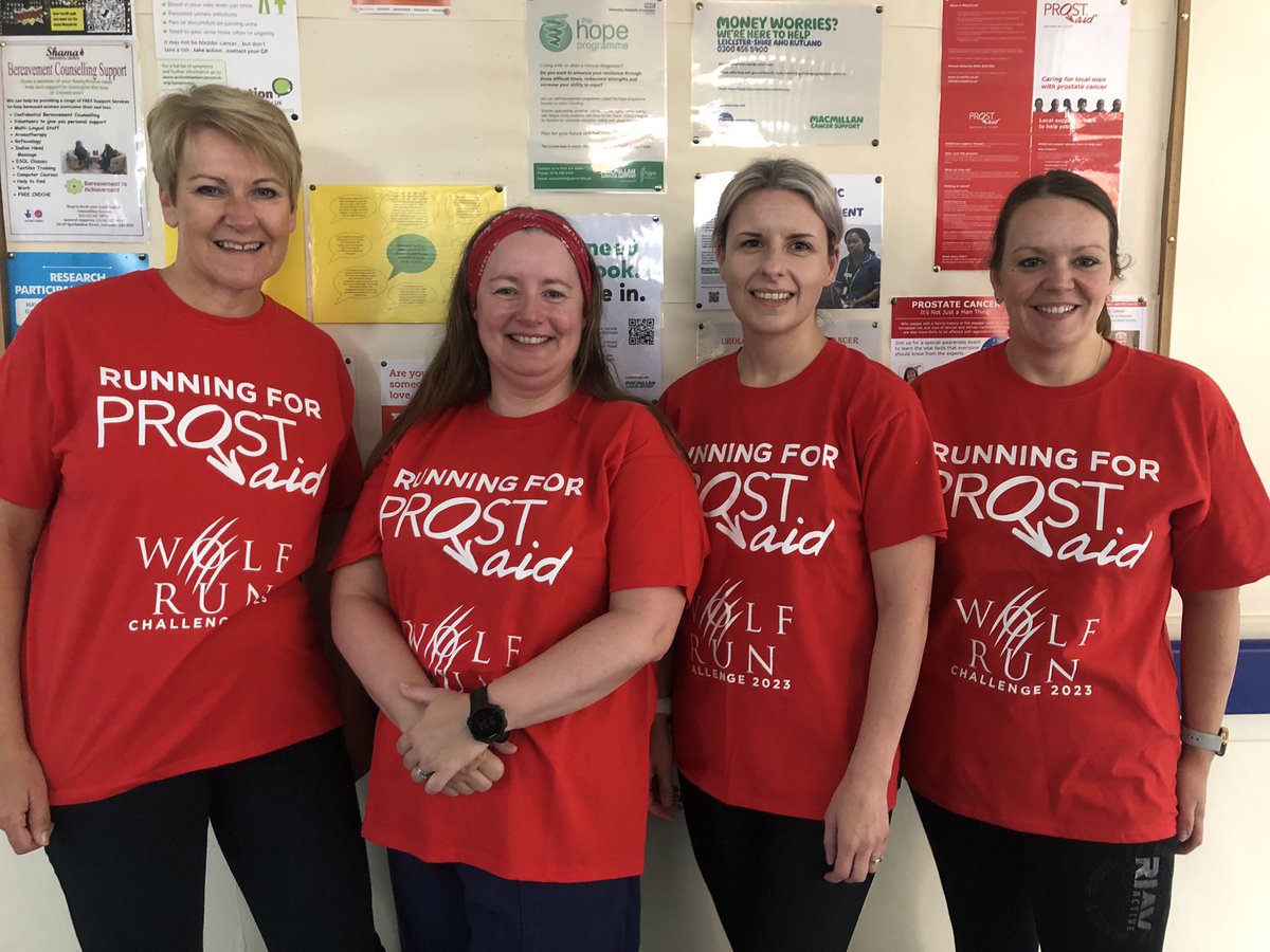 Team prostate will be taking part in the Leicestershire summer wolf run 24/6/23 to raise vital funds for PROSTaid <a href="/Leic_hospital/">Leicester's Hospitals</a> <a href="/PROSTaid/">PROSTaid</a> <a href="/UHLcancercentre/">UHL Cancer Centre</a> <a href="/LaurenWortley/">lauren</a> <a href="/WortleyJo/">jo wortley</a>