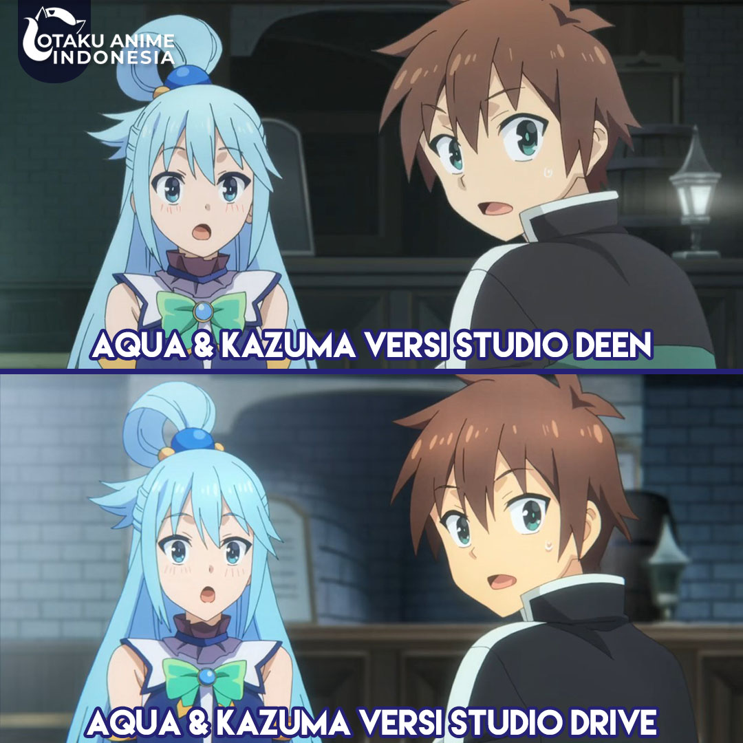 Lebih suka versi yang mana nih?

🔹Anime : Kono Subarashii Sekai ni Shukufuku wo!
🔹Anime : Kono Subarashii Sekai ni Bakuen wo!

#Otaku_Anime_Indonesia #konsuba #konosubarashiisekainibakuenwo #konosubarashiisekainishukufukuwo #kazumasatou #aqua #kazumasatou #aqua #wibu