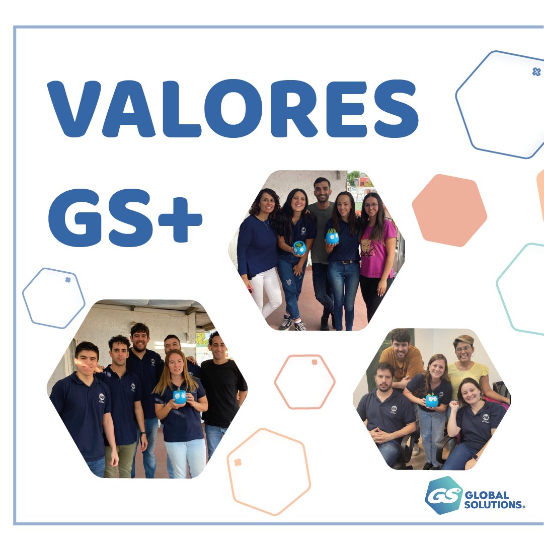 Hicimos el lanzamiento de nuestra campaña de #VALORESGS+🙌🏻

¡Sumamos a cada equipo una nueva integrante! 🪴 Mes a mes los equipos tienen que regar esta plantita con los valores que vamos trabajando.

📌Esta acción forma parte del área de Clima y Cultura de GS+.

¡Somos ➕!