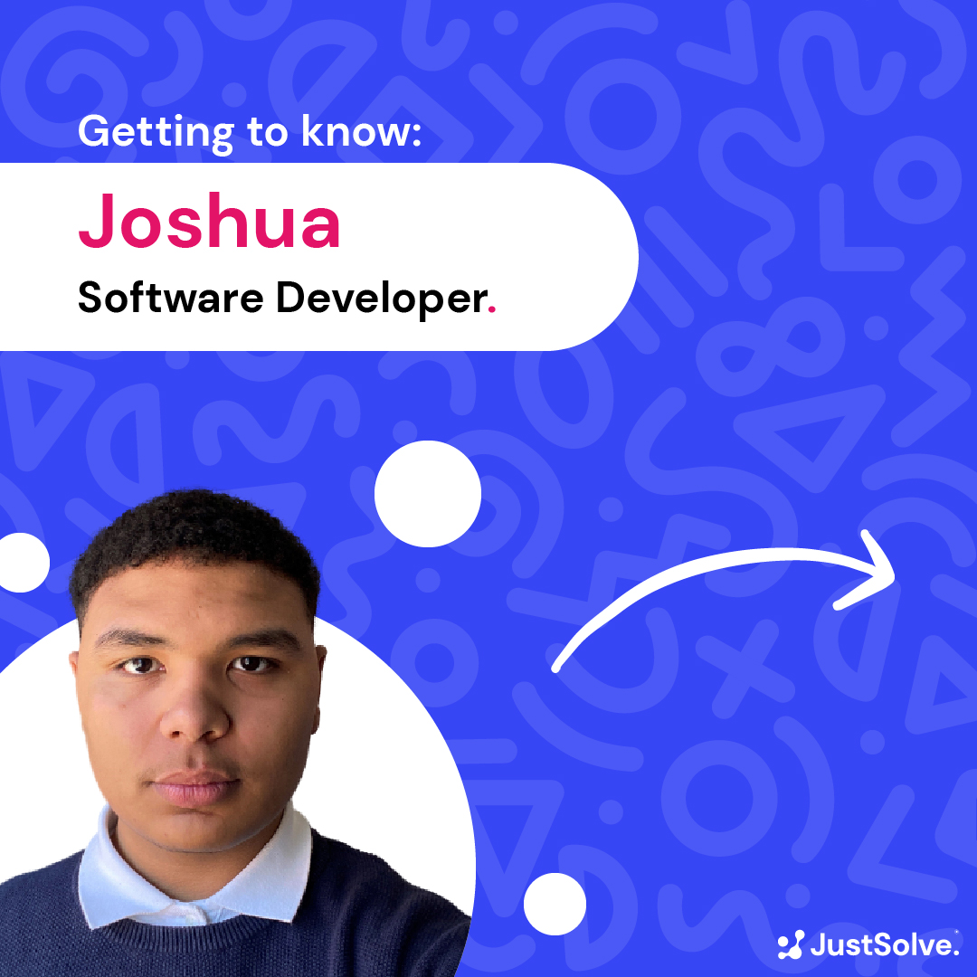JustSolvers's tweet photo. Celebrating the future generation of Solvers.
Introducing Joshua Steed, one of our talented Software Development Interns!
Stay tuned for more stories from our talented interns this month!
#YouthMonth #SoftwareDeveloper #JustSolve https://t.co/JW5tbs5IFl