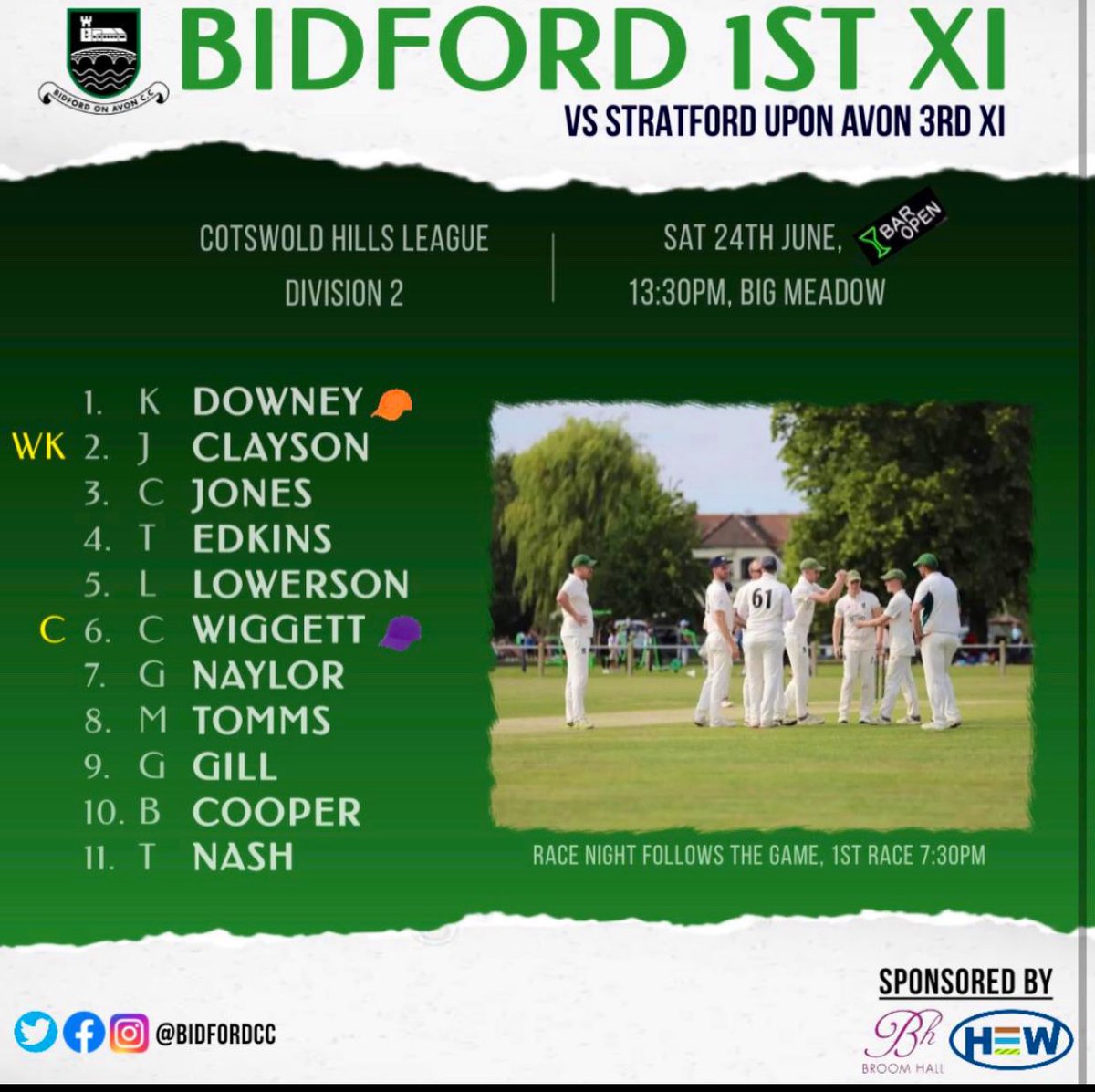 3 changes (4 actually) this week <a href="/nappyman23/">Keiran Downey</a> back from injury 🤥 <a href="/Naylor_93/">George</a> returns from the 🐕 house <a href="/Gagan_gill87/">G Singh Gill</a> was making his long awaited come back but <a href="/FreddieBurns/">Freddie Burns</a> slots in instead #JBV