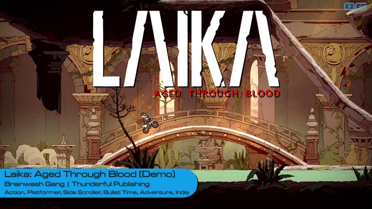 OG plays Laika: Aged Through Blood (Demo)!
youtube.com/watch?v=hOzG_Z…

Like & Sub!
@Brainwash_Gang
@Thunderfulgames
@HeadupGames
#Laika #platformer #sidescroller #bullettime #IndieGameTrends #IndieWatch #IndieDev #GameDev #IndieGameDev #IndieGame #IndieGames #Gameplay #steamnextfest