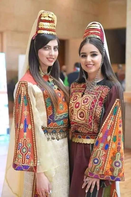 Authenticity and beauty❤ Palestinian dress🇵🇸