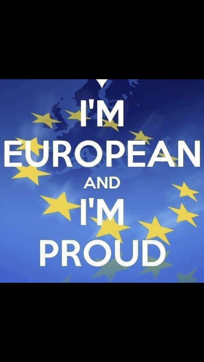 I’ve always considered myself European as well as British. Europe is our continent, although some people hate to admit that. 
Today I’m thinking about all I lost, and everything my great-nephews lost, when I was taken out of the EU against my wishes. #BrexitHasFailed