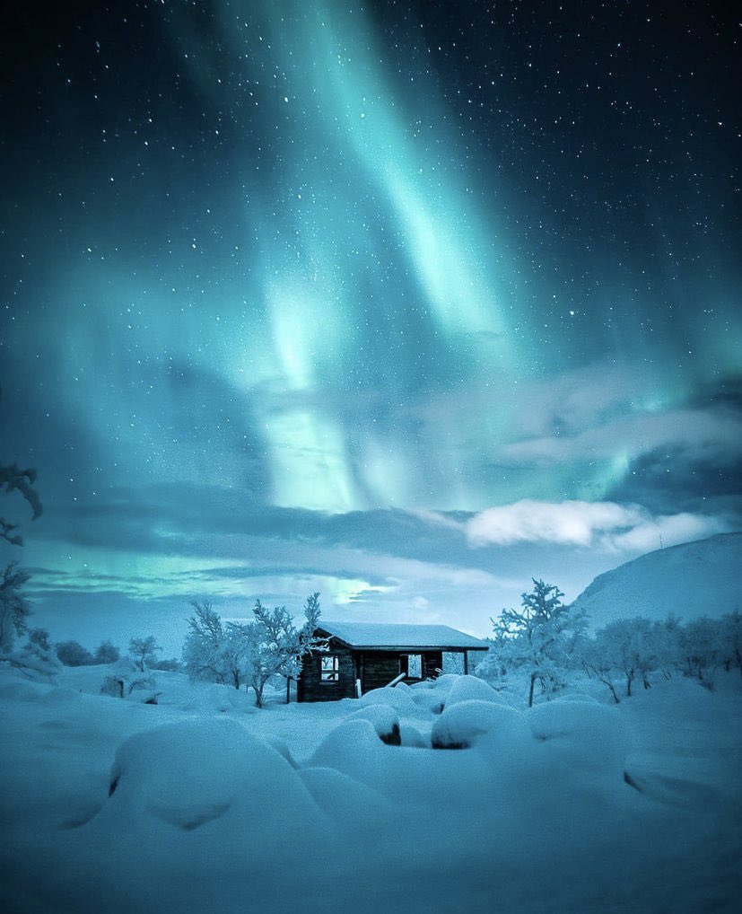 Earth On Twitter Natures Light Show Finland earth-on-twitter-natures-light-show-finland