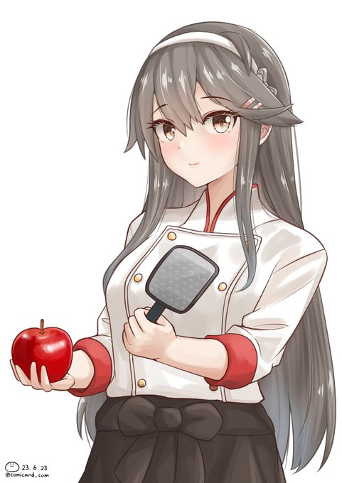 「haruna (kancolle) grey hair」Fan Art(Latest)