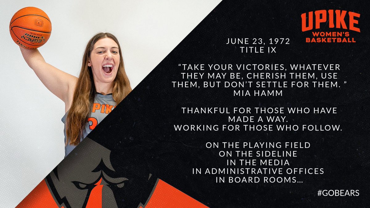 UPɪᴋᴇ Wᴏᴍᴇɴ’s Bᴀsᴋᴇᴛʙᴀʟʟ⛹️♀️🐻 tweet media