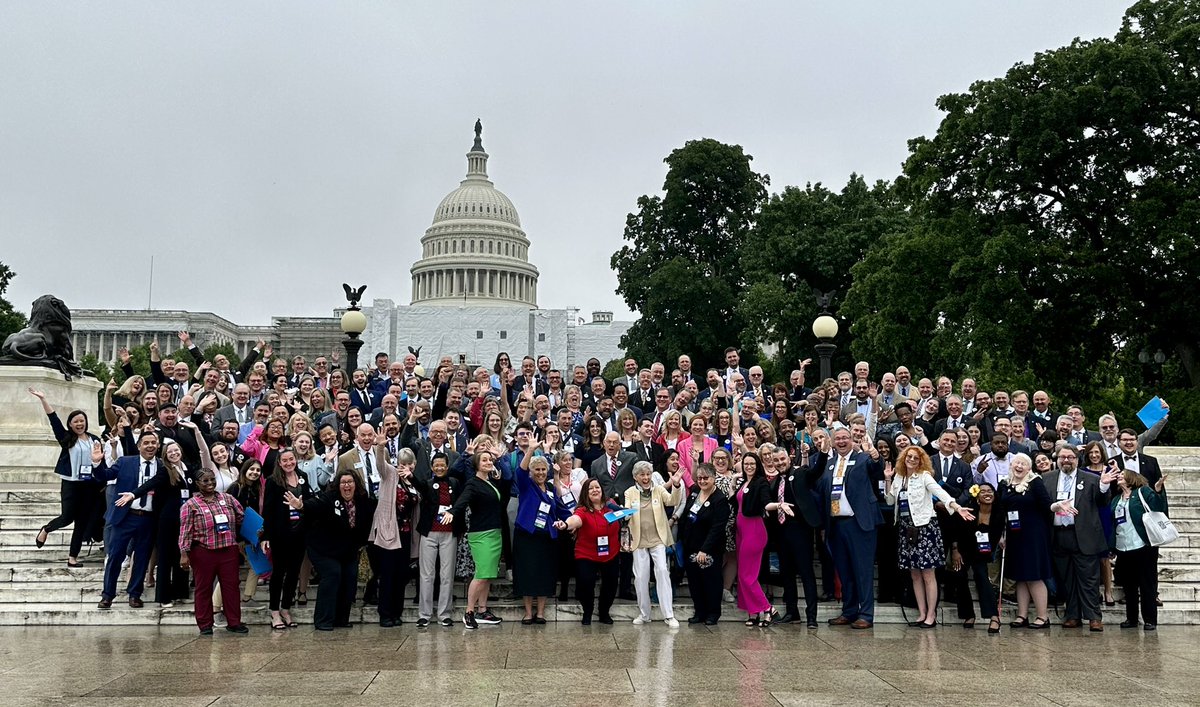 We are kicking off our 2023 #NAfMEHillDay! More than 200 music educators and collegiates from across the country are at Capitol Hill to advocate for #musiceducation.