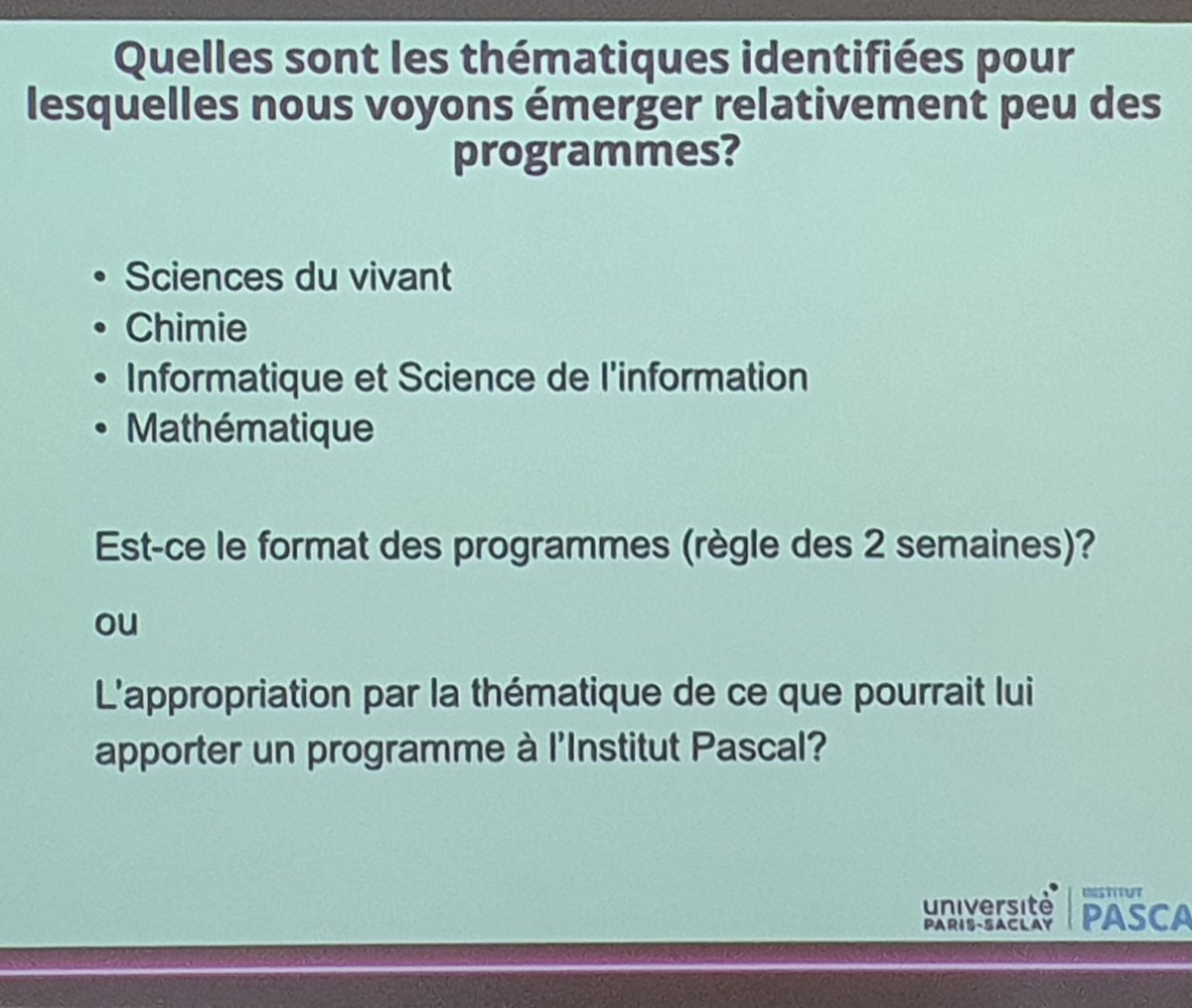 LesotPhilippe's tweet image. Brain storming du CLIP (comité  local de l&apos; #InstitutPascal)
Passé, présent, futur.
@UnivParisSaclay