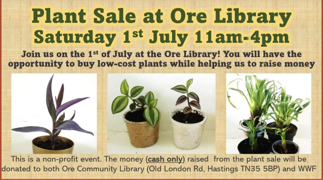 Thank you to everyone who has donated plants for our plant sale. We really appreciate your support! 
If anyone else has any spare plants that would like to donate, we would appreciate them. 
Opening times are Tues, Thurs and Sat, 10-4
Many thanks! 🌿