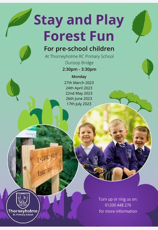 thorneyholme's tweet photo. Monday is our fun forest session for any preschoolers! Please come and join us from 2.30pm. #stayandplay #stayandplayribblevalley #ribblevalley #forestschool #forestlearning https://t.co/SIuvZ9TtGo