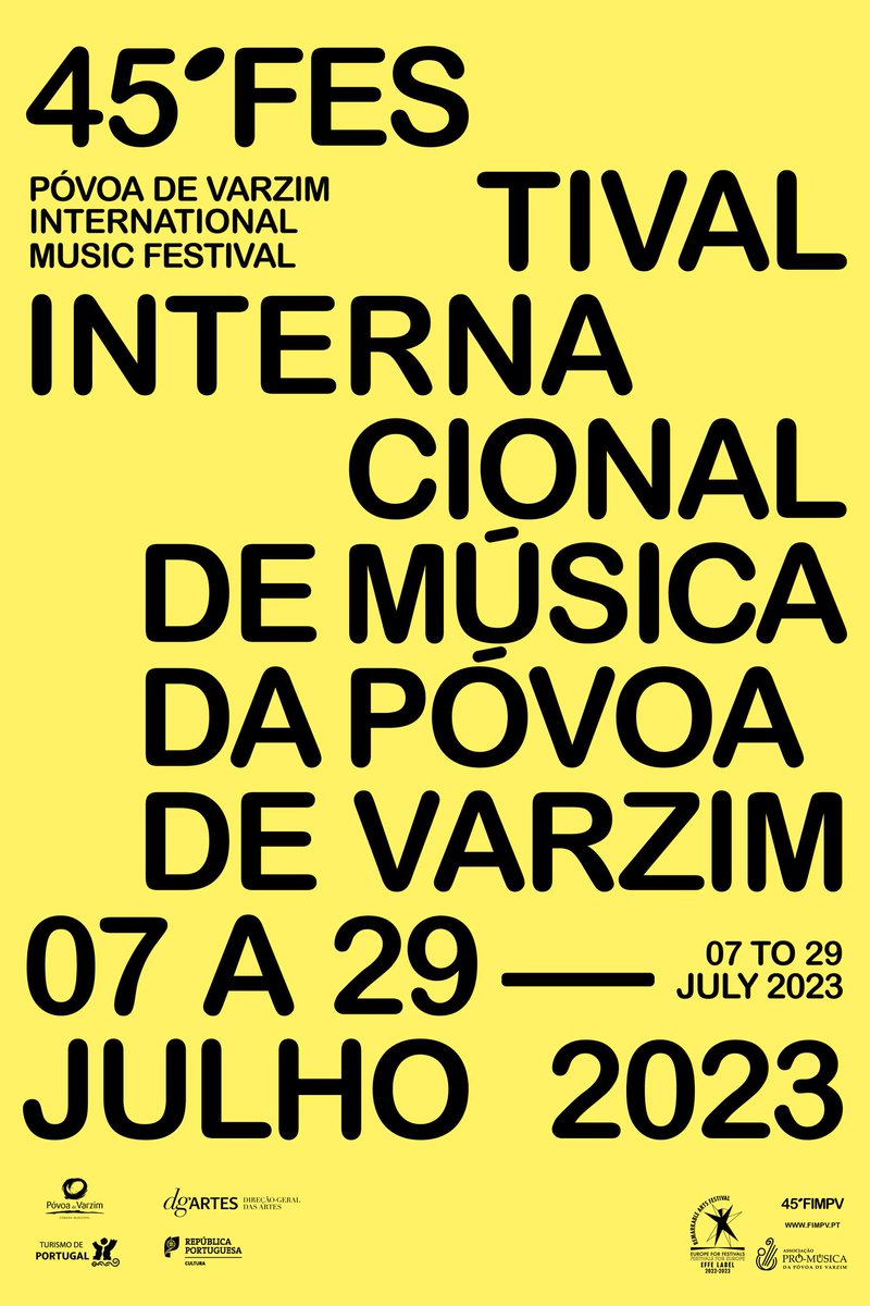 In July, the Póvoa de Varzim International Music Festival will take place again, featuring various ECM artists: Arianna Savall and her ensemble Hirundo Maris, Vox Clamantis, Kölner Kammerorchester with Christoph Poppen, Anja Lechner and Goran Stevanovich.
fimpv.pt/en