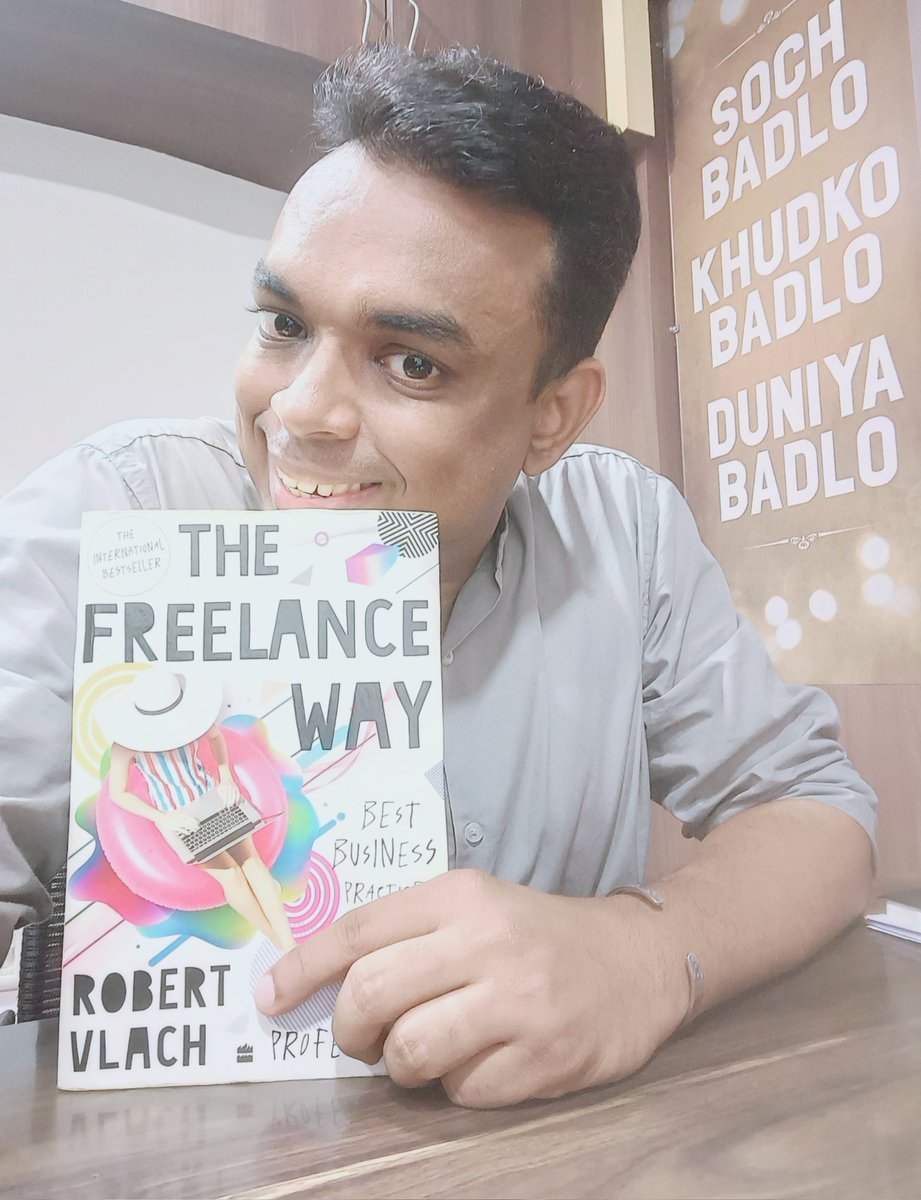 2nd time reading💓
The Freelance Way is indeed one of the most comprehensive guide on best practices, tools and strategies for freelancers.

#Freelancer
#Read2Lead