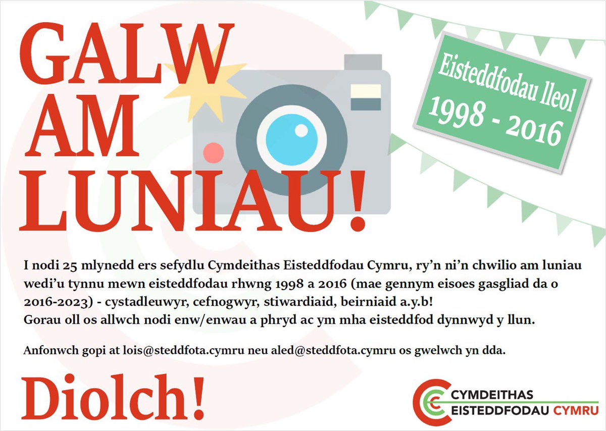 CymdeithasSteddfodau tweet media