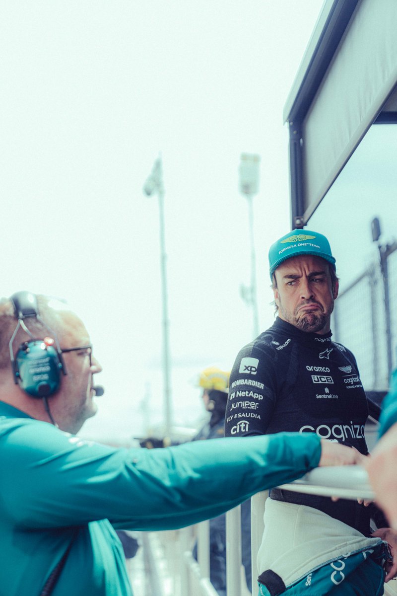 AstonMartinF1's tweet photo. When someone reminds you there's no #F1 this weekend. https://t.co/An6lypCR0J