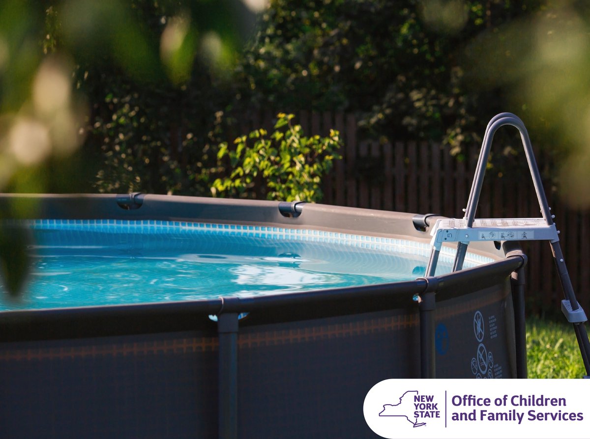 NYSOCFS's tweet image. It only takes a moment for a fun day at the pool to turn tragic. If you have a pool, make sure the gate is locked and latched at all times to prevent unsupervised children from entering. ow.ly/jJoo50OU98j #SafeSwim #PoolSafety #NationalSafetyMonth