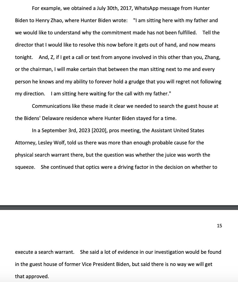baldwin_daniel_'s tweet photo. The DOJ nuked a search warrant on Joe Biden Delaware home because of "optics."

Optics clearly weren't a problem for the DOJ when they raided Pres. Trump's home at Mar-a-Lago over document negotiations. In fact, the optics were a plus.

@OANN https://t.co/qTHMbKiF5e