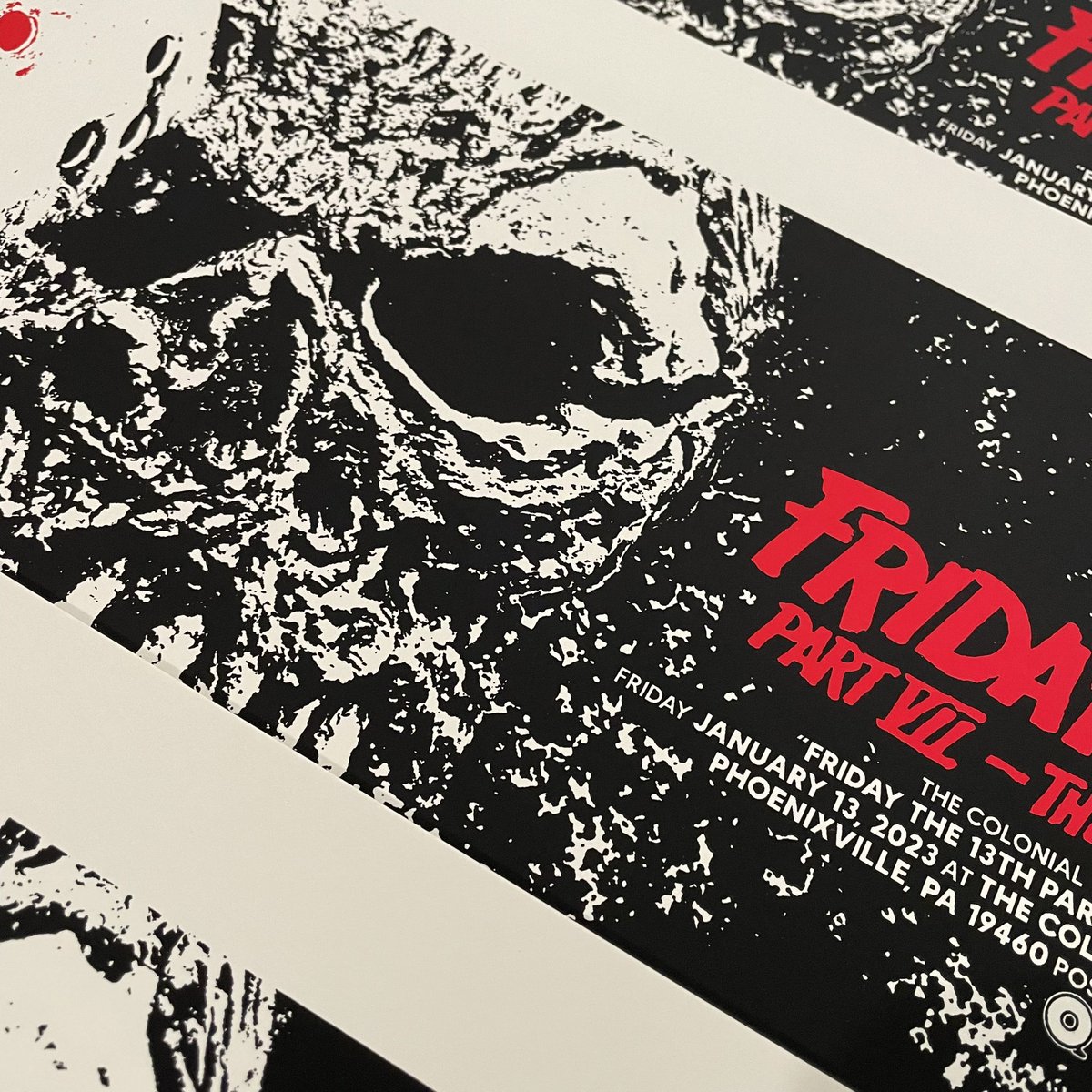 QFSChris's tweet photo. Only 6 of these New Blood prints left until Jason returns to the bottom of the lake.

https://t.co/NsILD0bY8Q https://t.co/PxGlU1MoNV