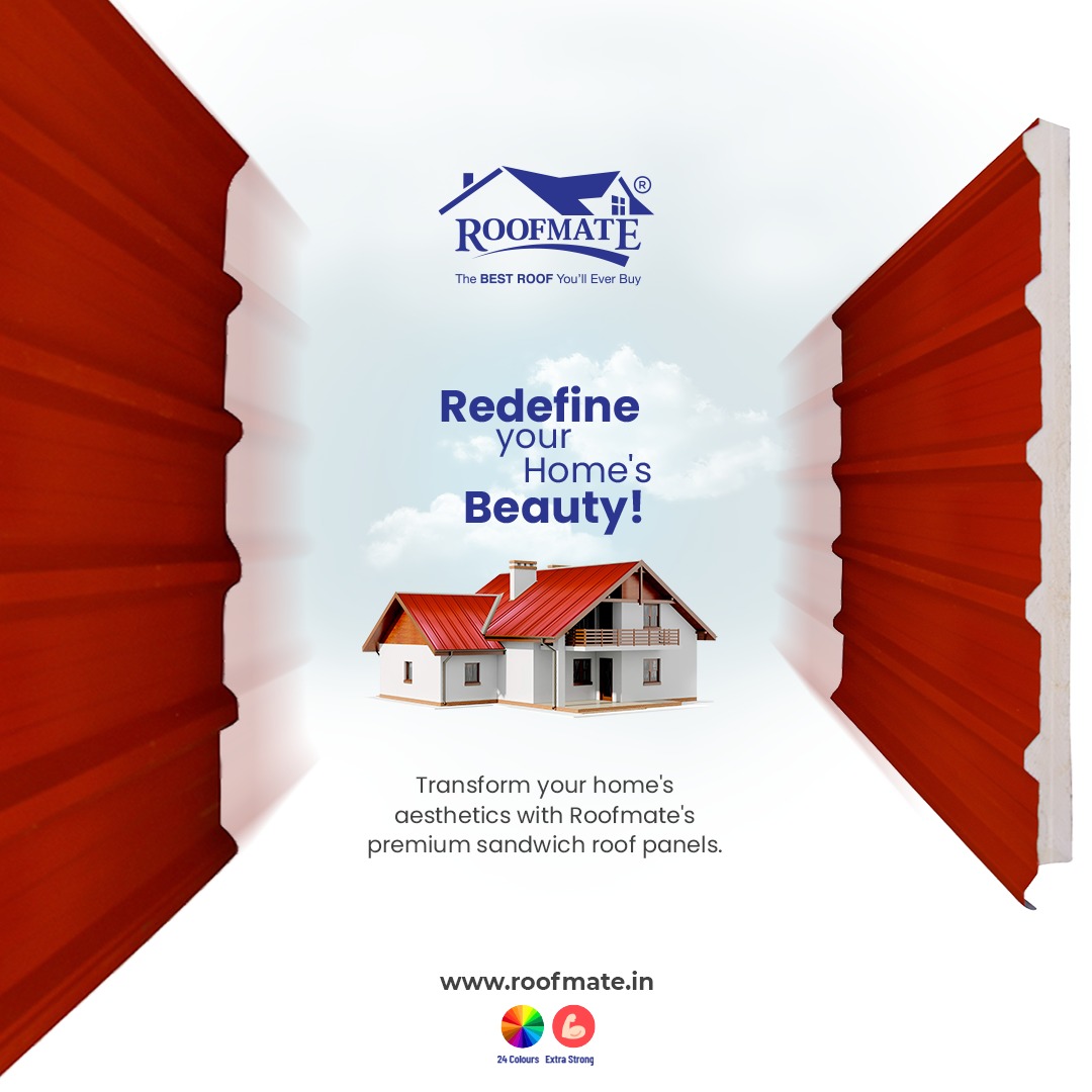 roofmate1's tweet photo. Discover the transformative power of Roofmate's sandwich roof panels!

☎ 0487 2202161 - 2201319, 9387110196
🌐 https://t.co/pU4CnB0GoS
#roofingsheets #roofingsolutions #roofmate #roofingsheetdealers #roofingsheettypes #sandwichroofingpanels https://t.co/UR0MwcUfuD