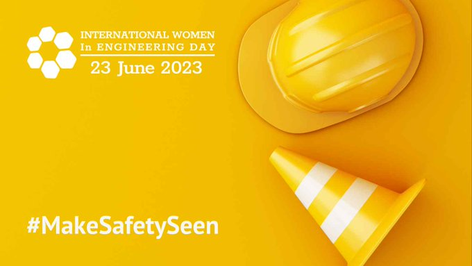 It is essential to recognise the role of Women in Engineering, I  work with so many great women engineers. #IWED23