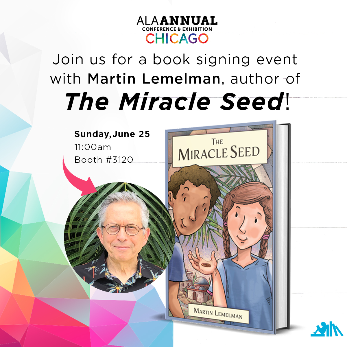 We are delighted to invite you to an extraordinary book signing event featuring the acclaimed author and illustrator, Martin Lemelman, as he unveils his latest masterpiece, THE MIRACLE SEED.
📍 ALA 2023 Annual Conference &amp; Exhibition
📅 Sunday, June 25, 11 AM
Booth #3120
#ALAAC23