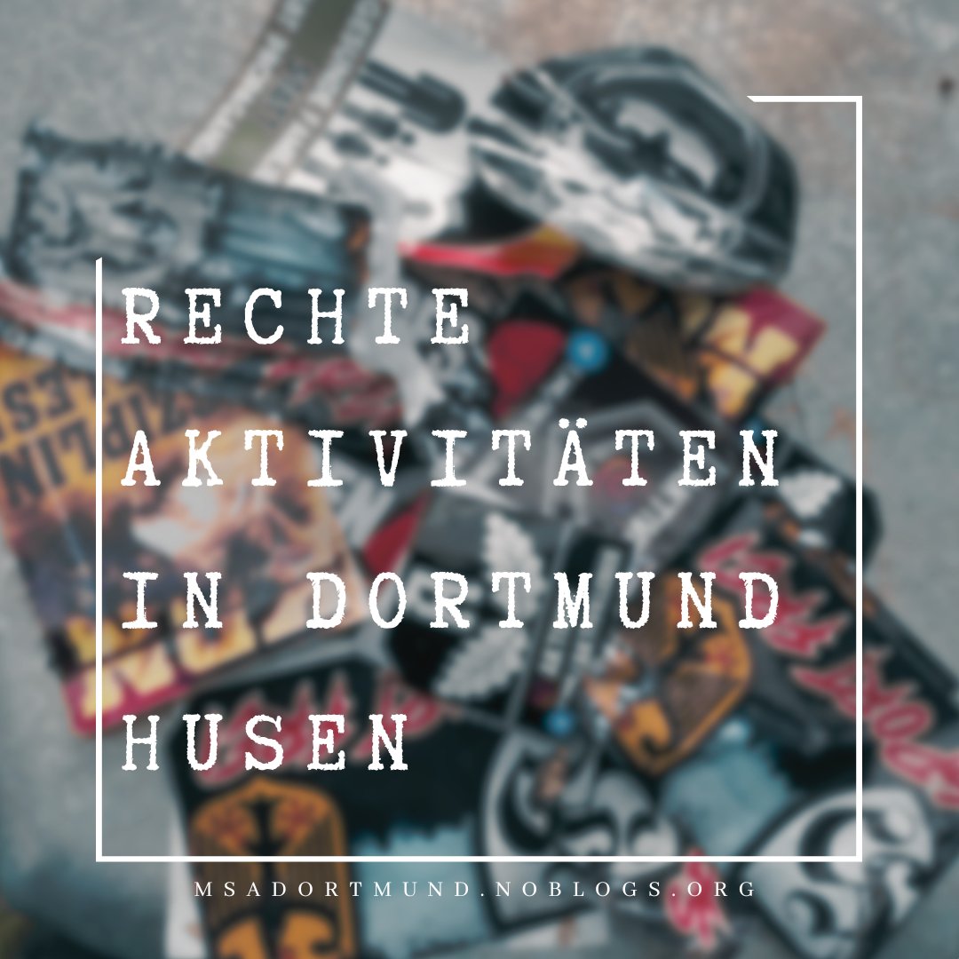 In dem kleinen an #Kamen grenzenden Stadtteil #Dortmund Husen gab es in den letzten Wochen vermehrt rechte Aktivitäten: Nazi-Sticker, Hakenkreuze und SS-Schmierereien. Dahinter steckt eine Gruppe aus Husen und Wickede, die sich offenbar recht sicher fühlt.🧵#nonazisdo